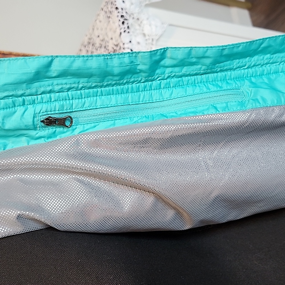 Columbia Women's White Out II Teal Puffer Jacket Size L Omni-Heat Thermal Lining - Picture 6 of 16